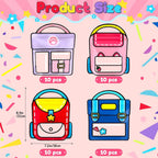 40 Pcs Party Favor Bags Bulk Reusable Birthday Goodie Bags with Handle for Birthdays, Weddings, Sweets, Christmas