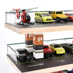 Toy Car 4-Level Parking Garage Playset (Without Cars)