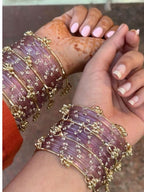 12 Bangles Set With Ghungroo