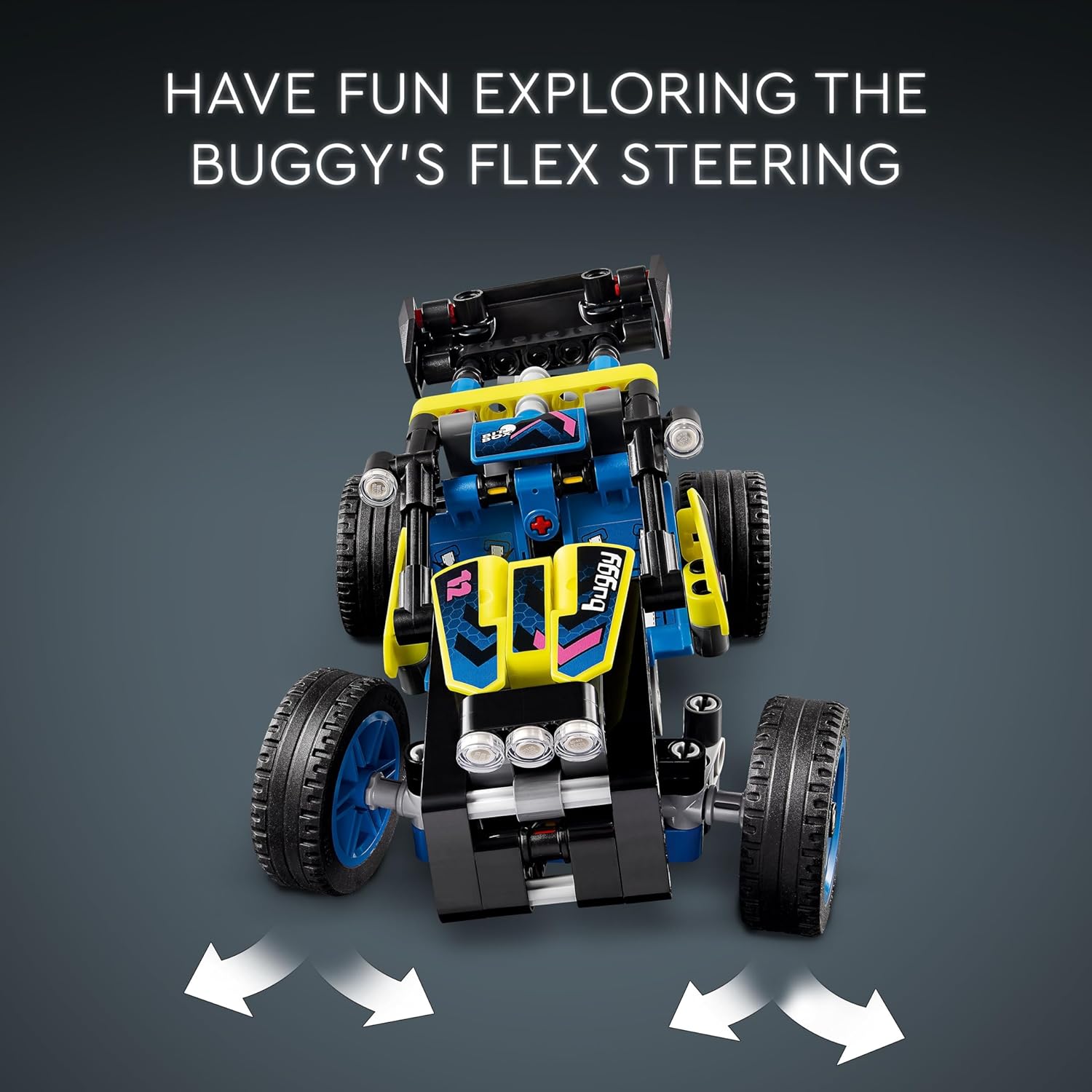 LEGO Technic Off-Road Race Buggy Car Toy 42164 Building Blocks Toys for 8+ Gift for Boys and Girls