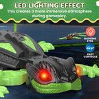 Wall Climbing RC Lizard Toy | Remote Control Gecko that Crawls on Walls & Ceilings | 360° Stunt RC with LED Eyes | Prank & Thrill Gift for Boys & Girls