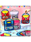 40 Pcs Party Favor Bags Bulk Reusable Birthday Goodie Bags with Handle for Birthdays, Weddings, Sweets, Christmas
