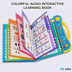 Interactive Children Book -Musical English Educational Phonetic Learning Book for 3 + Year Kids, Boys, Toddlers (Multicolor) (Battery  Included)