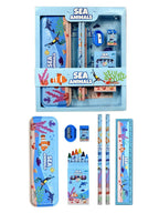 Sea Animal Stationary Kit for Girls Pencil Pen Book Eraser Sharpener - Stationary Kit Set for Girls/Birthday Gift