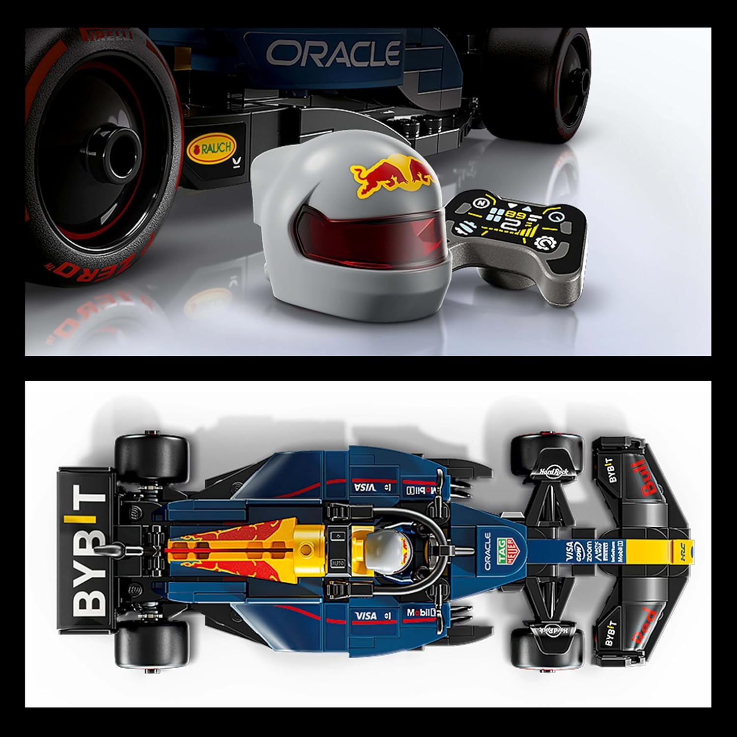 LEGO Speed Champions Oracle Red Bull Racing RB20 F1 Race Car Vehicle Set 77243 Building Blocks for 18+ Gift