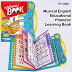 Interactive Children Book -Musical English Educational Phonetic Learning Book for 3 + Year Kids, Boys, Toddlers (Multicolor) (Battery  Included)