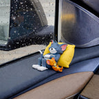 Tom and Jerry Car Dashboard Toy Showpiece | Cute Sleeping Figurine Car Decoration Accessories, Interior Dashboard Decor, Tabletop & Desk Home Decorative Item, Perfect for Car Lovers
