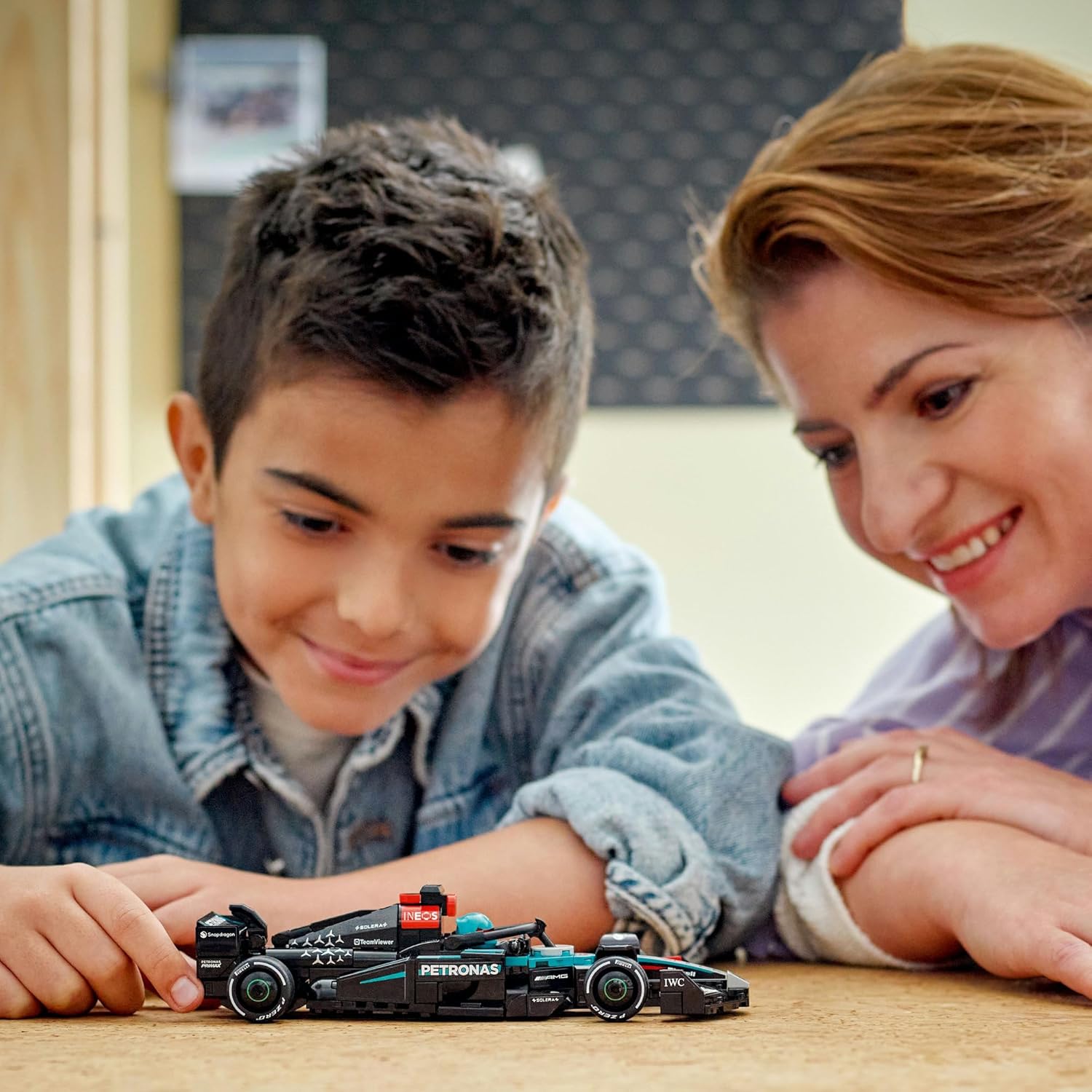 LEGO Speed Champions Mercedes-AMG F1 Race Car Toy Vehicle 77244 Building Blocks Toys for 10+| Gift for Boys and Girls