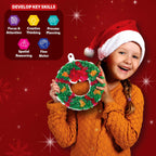 Skillmatics Poke-in Art - Christmas Decor, Mess-Free Art for Kids, DIY Craft Kits, Creative Activity, Fine Motor Skills, Gifts for Ages 4-12