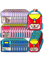 40 Pcs Party Favor Bags Bulk Reusable Birthday Goodie Bags with Handle for Birthdays, Weddings, Sweets, Christmas