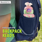 TEDDY Water Bottle - Waterbottle for Girls and Boys, Stainless Steel, Spill-Proof, BPA-Free, Pink