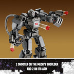 LEGO Marvel War Machine Mech Armor Buildable Warrior Toy 76277
