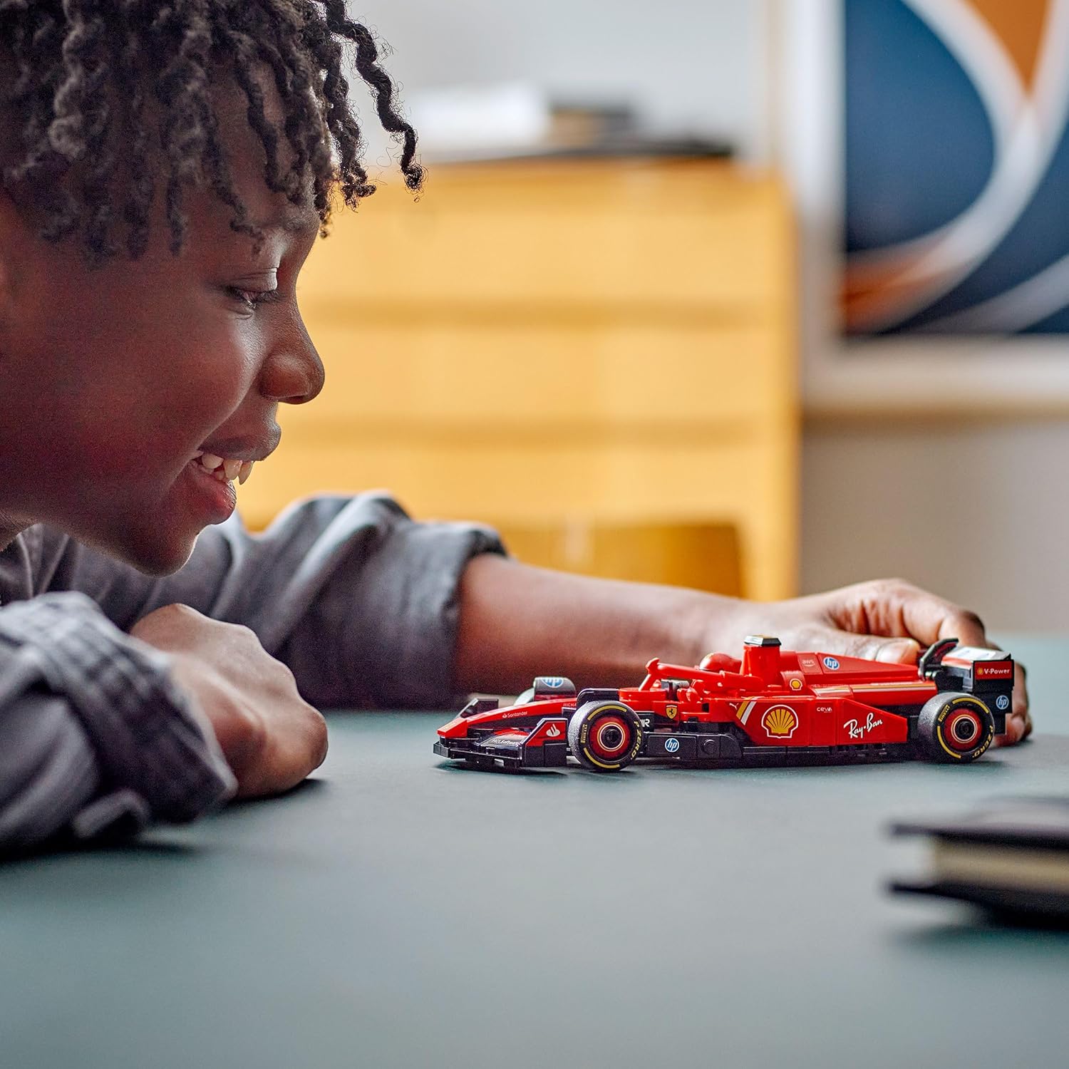 LEGO Speed Champions Ferrari SF-24 F1 Race Car Driver Set |77242 Building Blocks |Toys for 10+| Gift for Boys and Girls