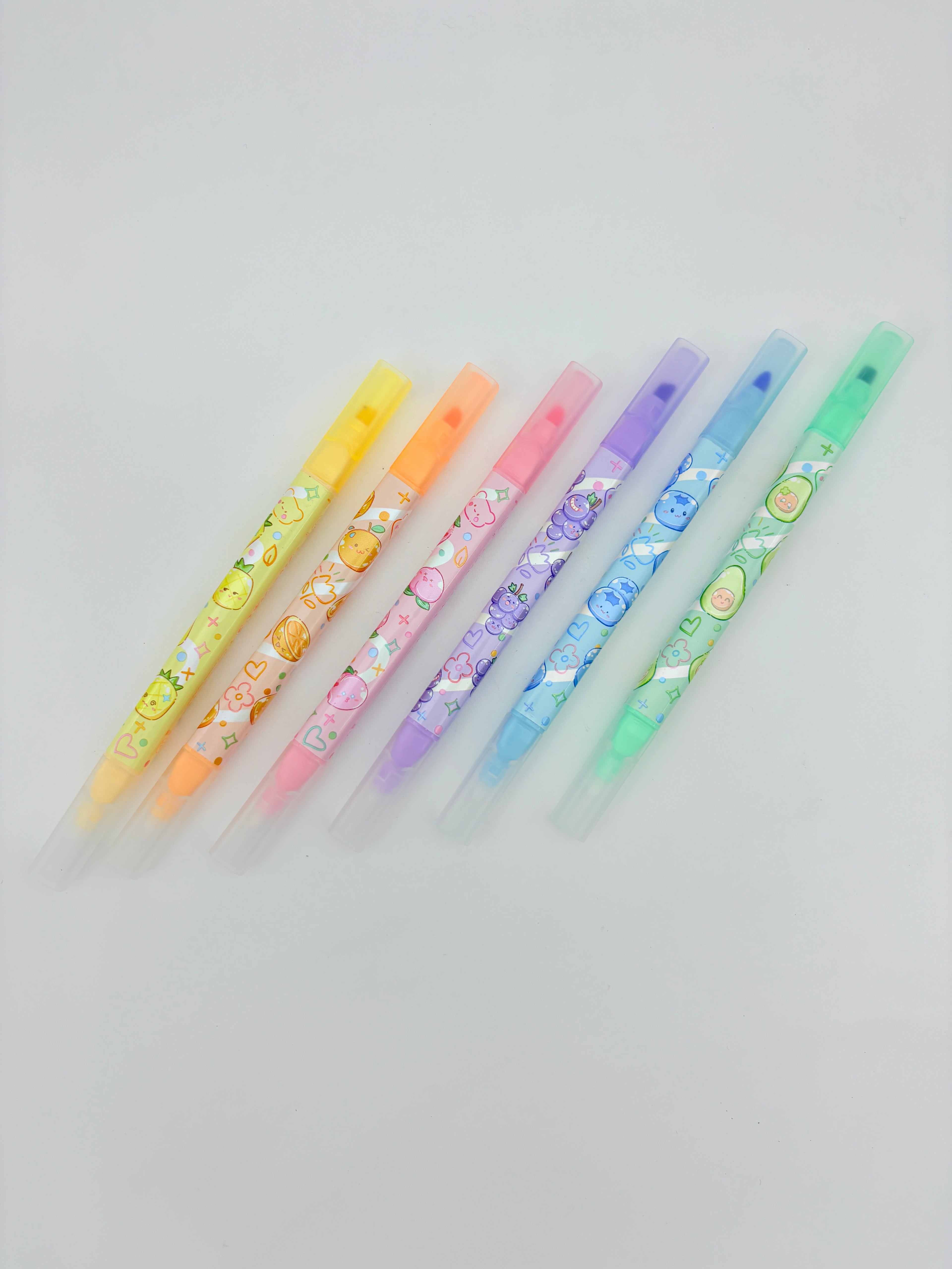 ERASABLE HIGHLIGHTER PACK OF 6 SHADES