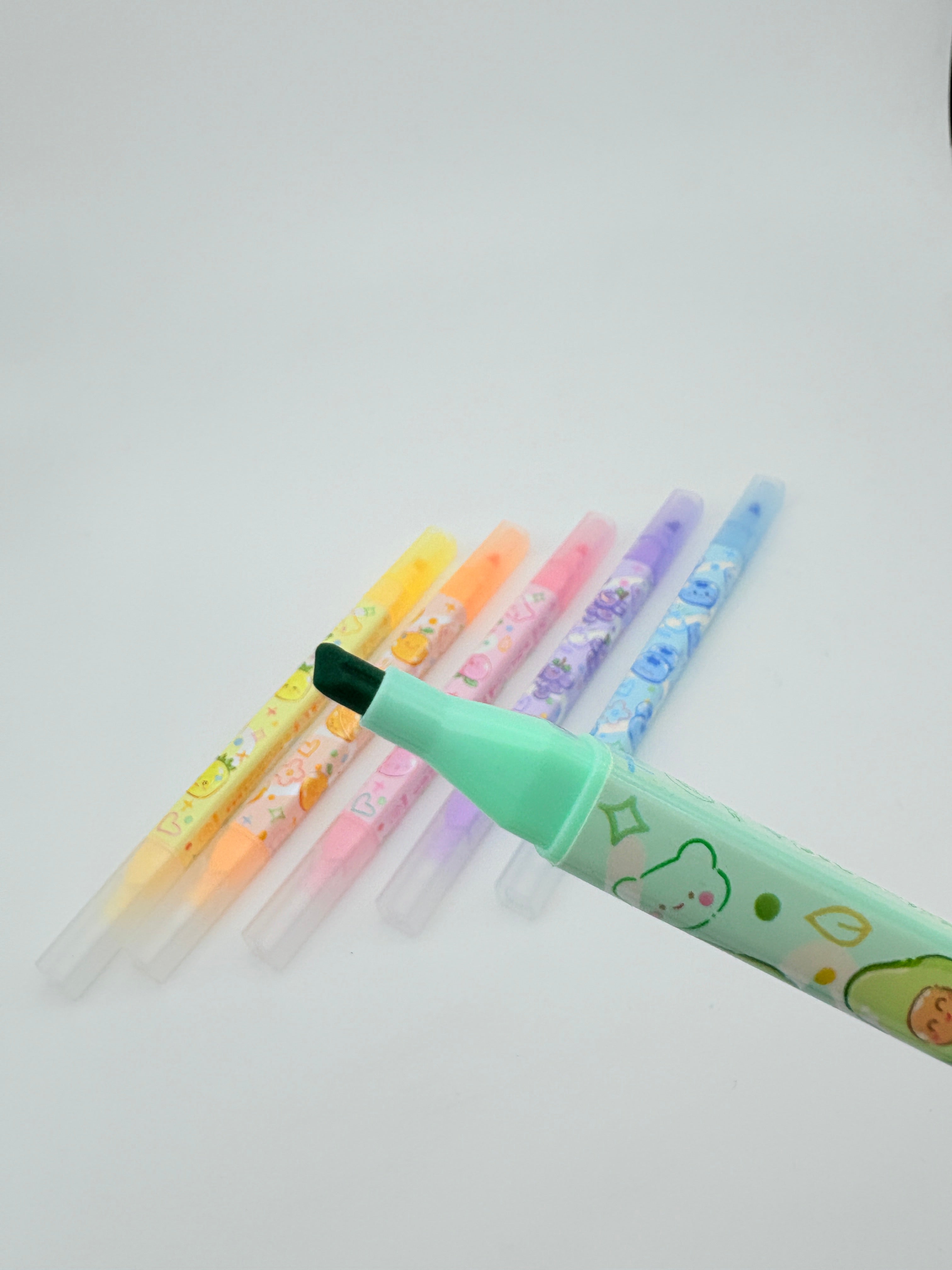 ERASABLE HIGHLIGHTER PACK OF 6 SHADES
