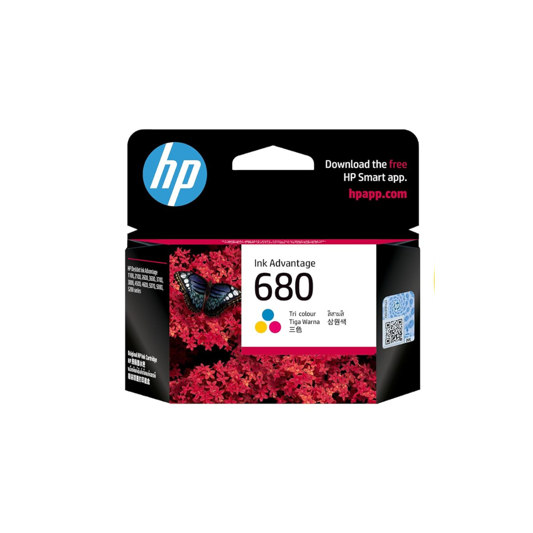 HP 680 Tri-color Original Ink Advantage Cartridge