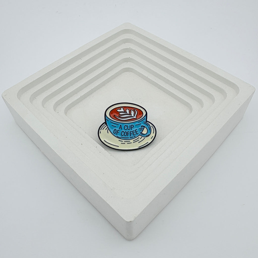 Enamel Pin - A CUP OF COFFEE