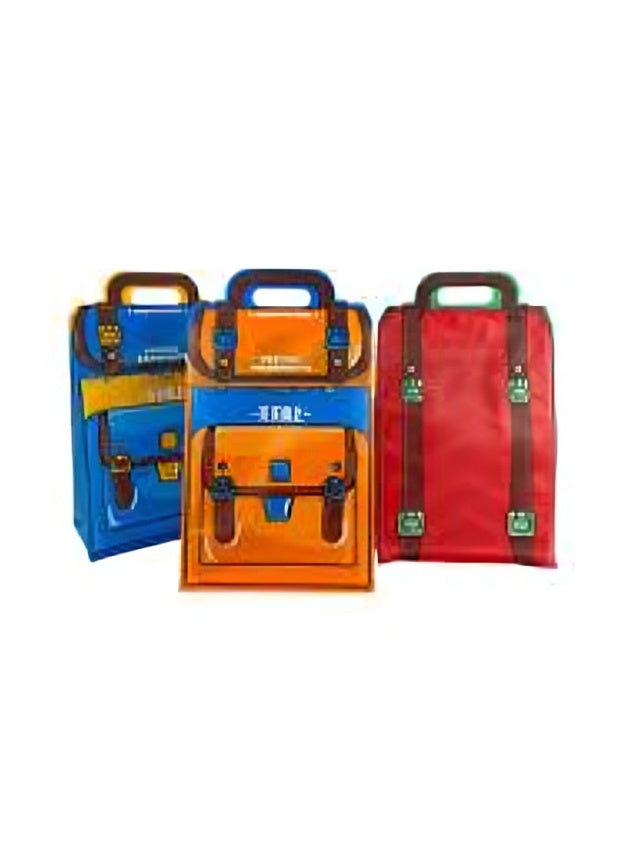 School Bag Themed Candy Bags 10 pcs- Perfect Goody Bags for Kids, Ideal for Return Gifts and Party Favors (Multi color)