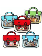 10 Pcs Bag-Shaped Candy Pouches – Fun Return Gift Bags for Kids’ Birthdays, Festivals, Hampers & School Events – Reusable Goodie Bags for Chocolates, Cookies & Small Toys
