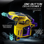 3 in 1 Battle RC Car Toy with Dual Remotes | Shoot & Knock-Down Action Game | Time-Bound Dodge & Shoot Knock-Down Game | Interactive Racing & Target Toy for Kids