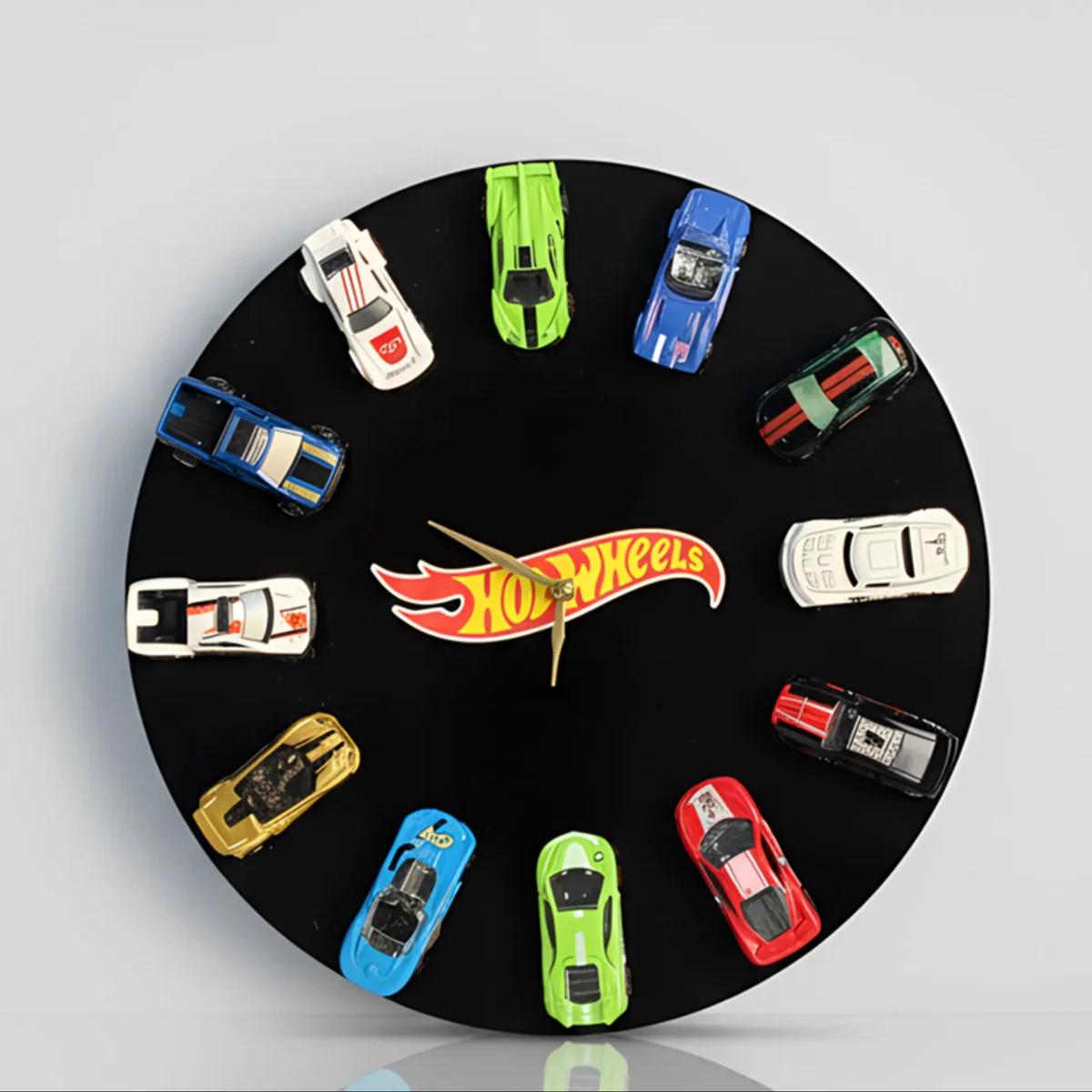 Premium Hot Wheels Acrylic Diecast Clock