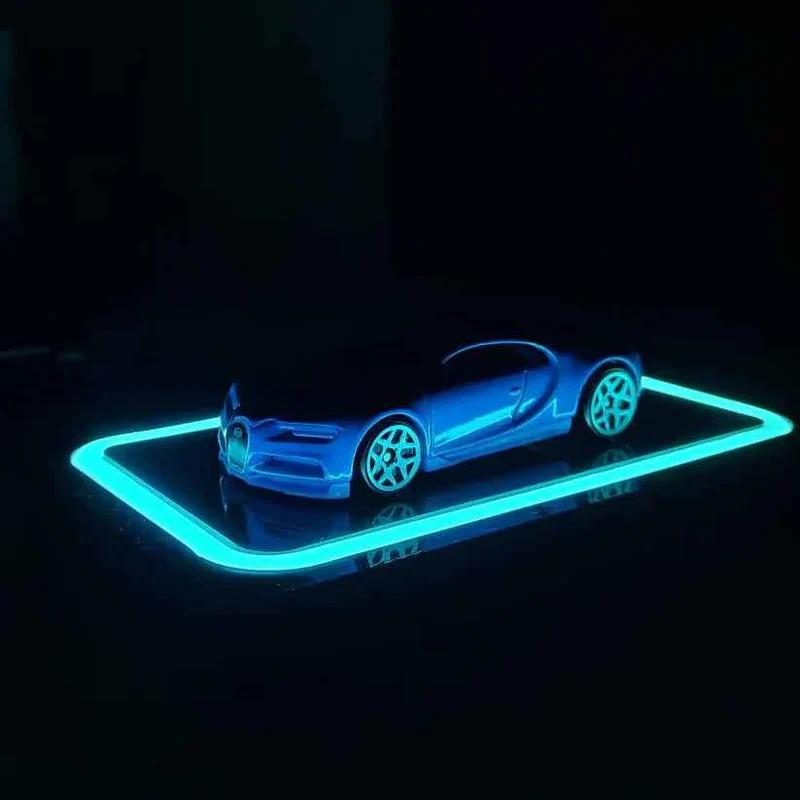 GlowBase Hot Wheels Display |Cars not included**
