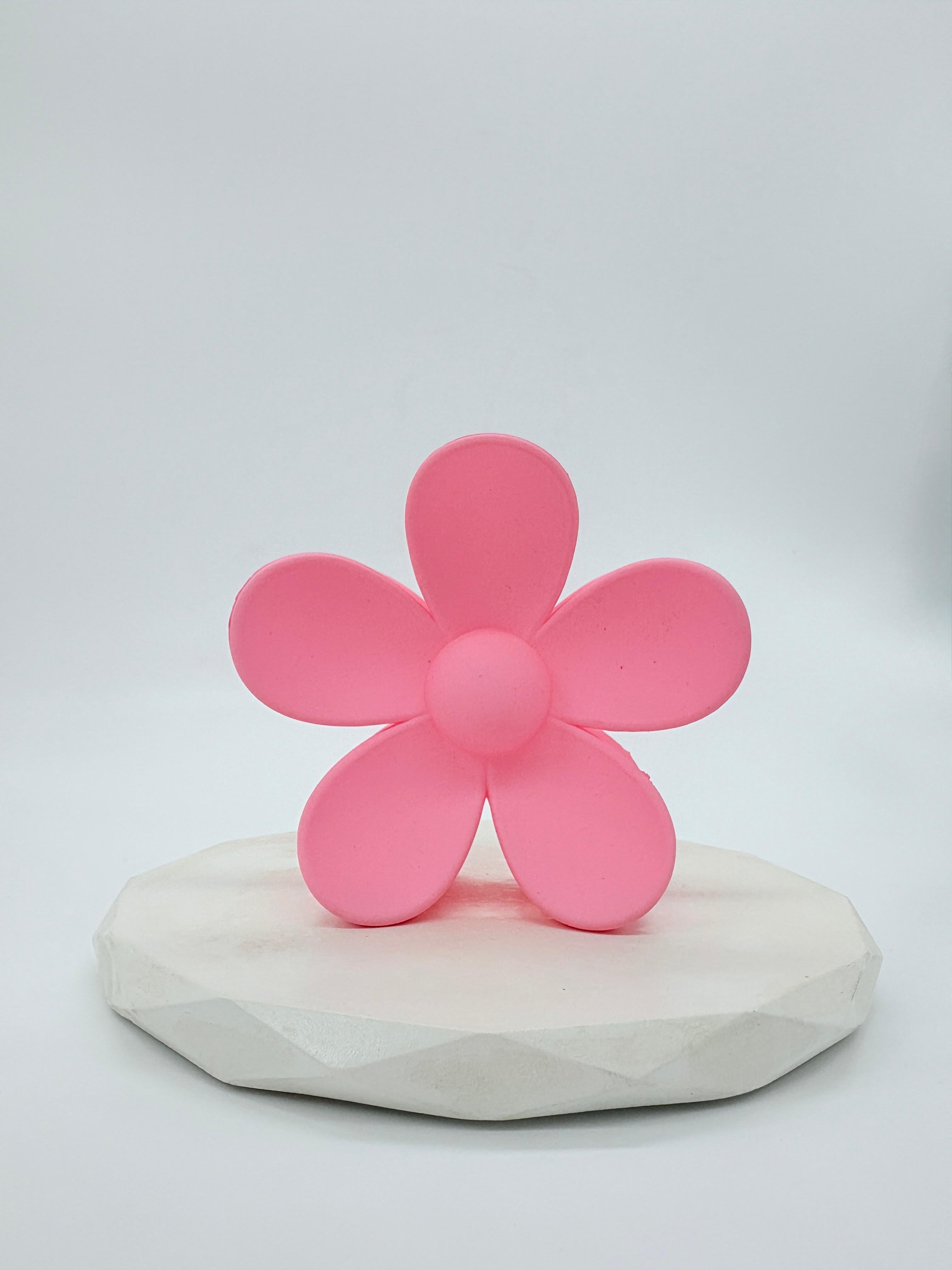 PASTEL FLORAL CLAW CLIP