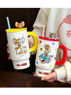 Tom and Jerry Cartoon Mega Ceramic Mugs (850 ml)