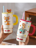 Tom and Jerry Cartoon Mega Ceramic Mugs (850 ml)