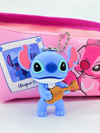 Stitch Pouch with Stitch Charms Pencil Case for Kids