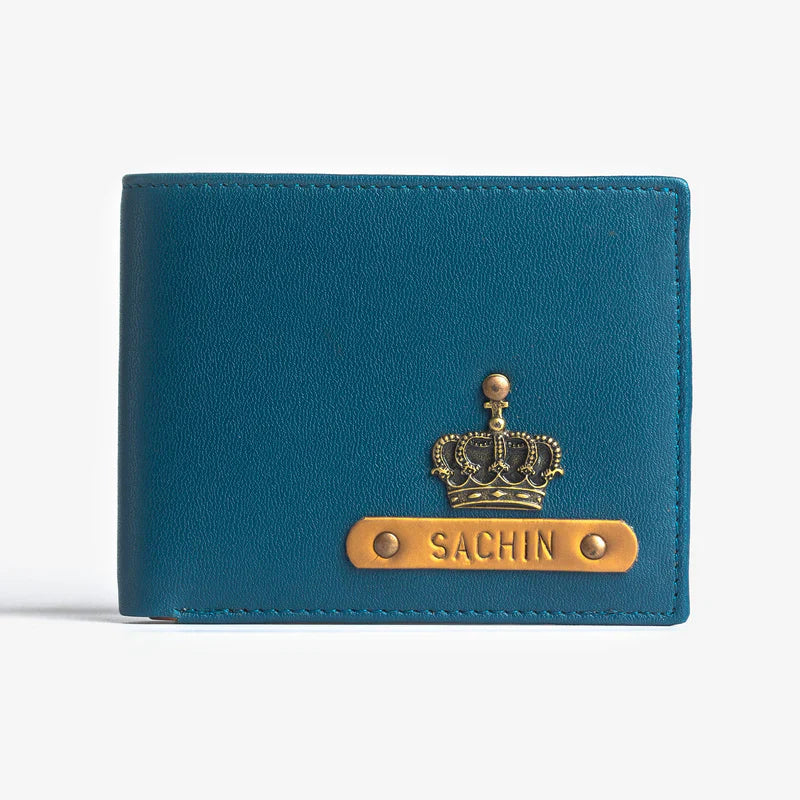 Personalised Mens Wallet with Charm