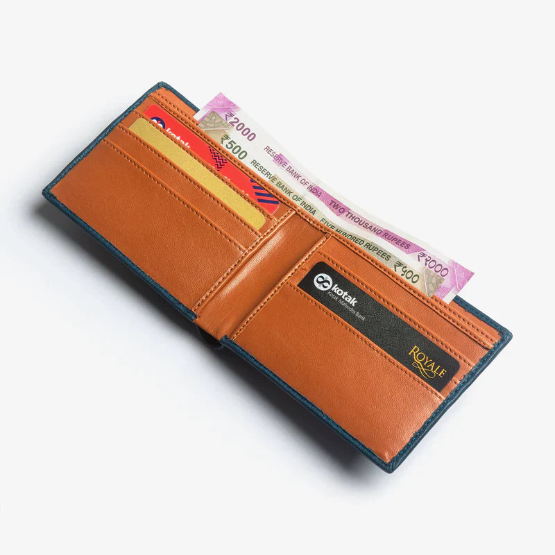 Personalised Mens Wallet with Charm
