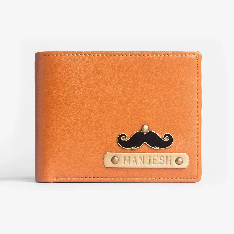 Personalised Mens Wallet with Charm